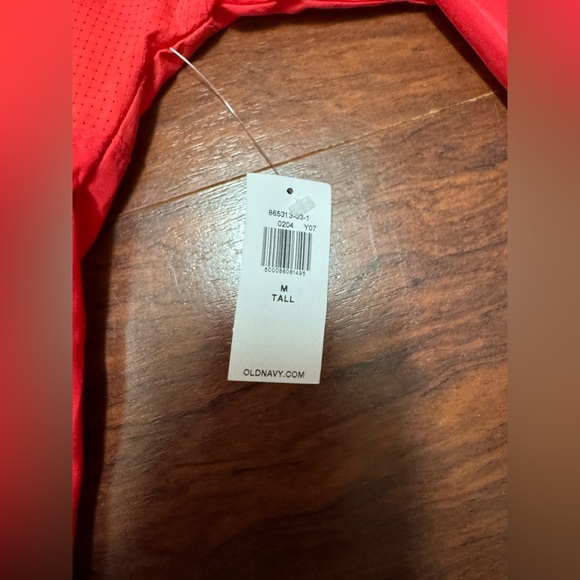 Old Navy Women's Bright Coral Ski Jacket - Picture 4 of 4